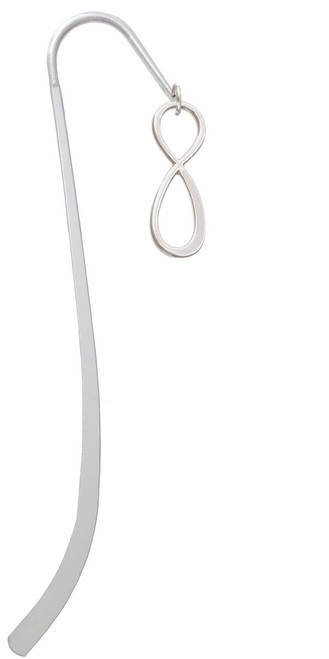 Large Elegant Infinity Sign Charm Bookmark