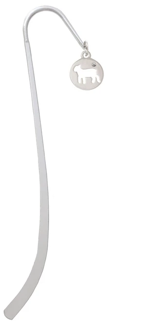 Lamb Silhouette Charm Bookmark