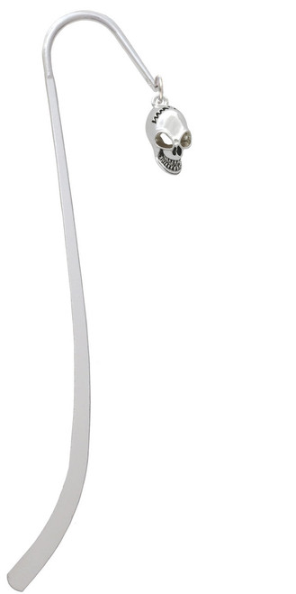 Large Skull Charm Bookmark