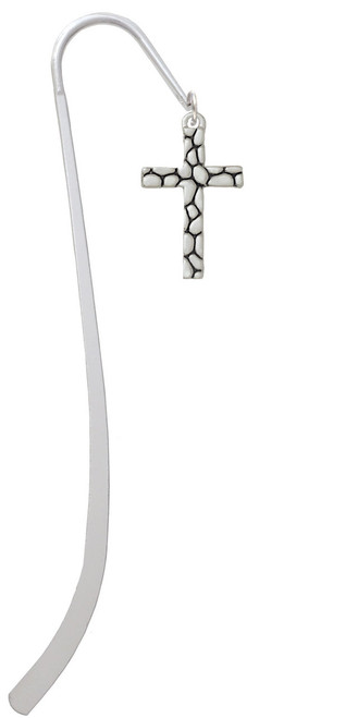 Pebble Cross Charm Bookmark