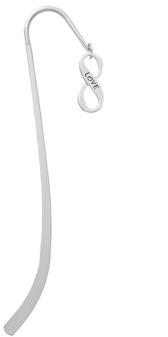 Love Infinity Sign Charm Bookmark