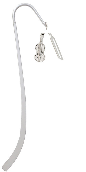 Violin and Bow Charm Bookmark