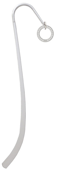 Goddaughter Eternity Ring Charm Bookmark