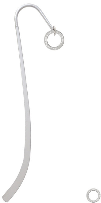 Philippians 4:13 Eternity Ring Charm Bookmark