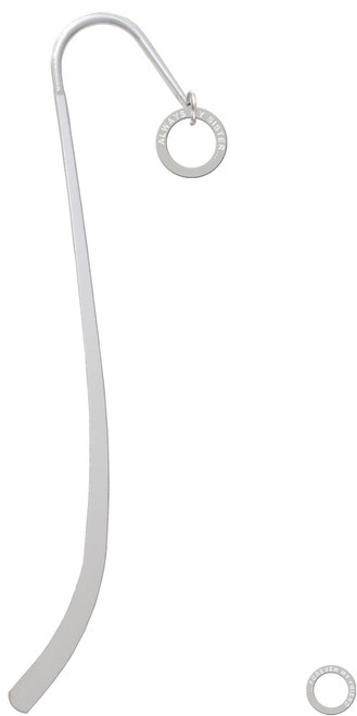 Always My Sister Eternity Ring Charm Bookmark