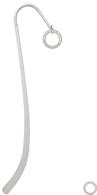 Always My Mother Eternity Ring Charm Bookmark