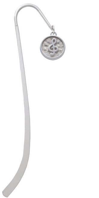 Music Clef - Round Seal Charm Bookmark