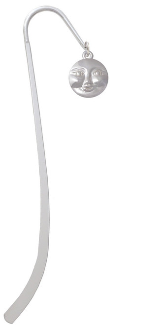 Happy Moon Charm Bookmark