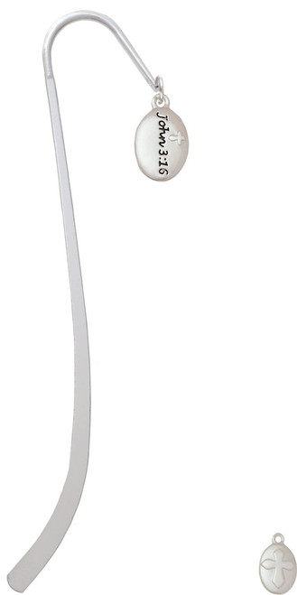 Bible Verse John 3:16 Charm Bookmark