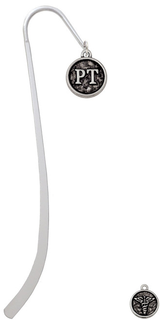 Physical Therapist Caduceus Seal - PT Charm Bookmark