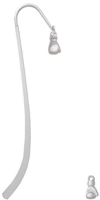 Small Boxing Glove Charm Bookmark