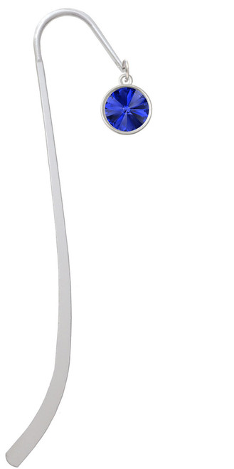 12mm Crystal Rivoli - Blue Charm Bookmark