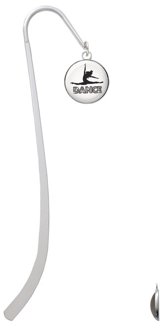 Domed Contemporary Dance Splits Charm Bookmark
