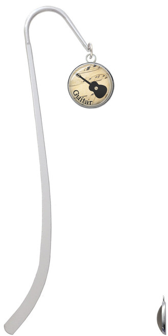 Domed Music - Guitar Charm Bookmark