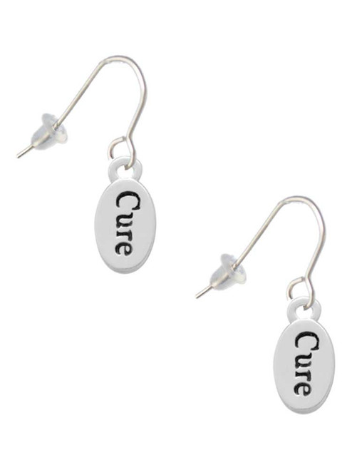 Cure in oval French Earrings