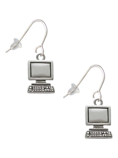 Computer French Earrings