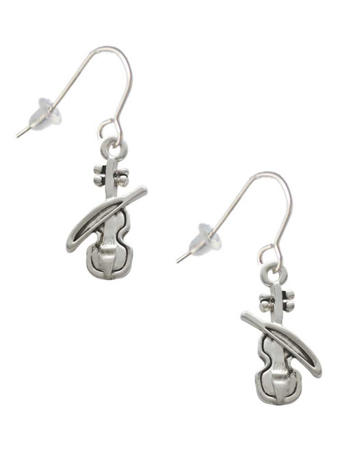Violin French Earrings