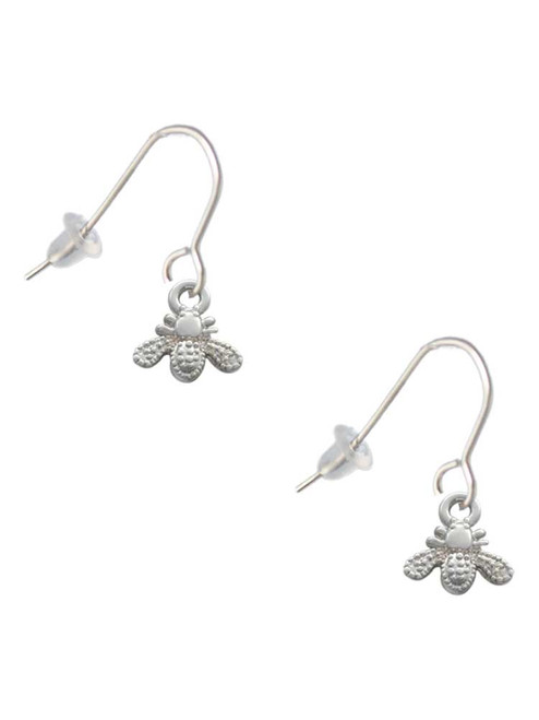Mini Bee French Earrings