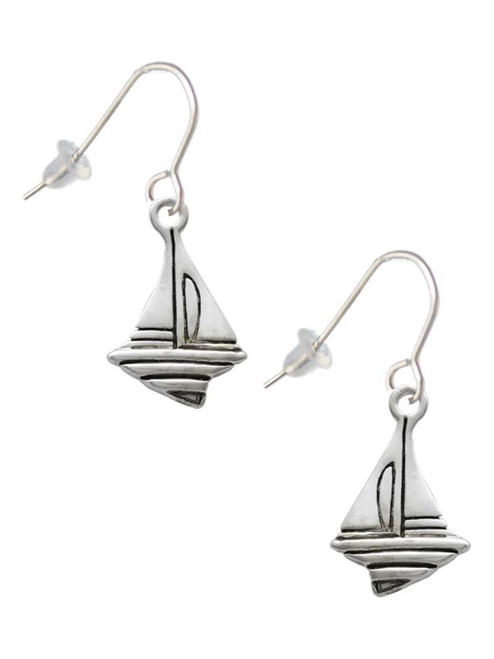 Sailboat French Earrings