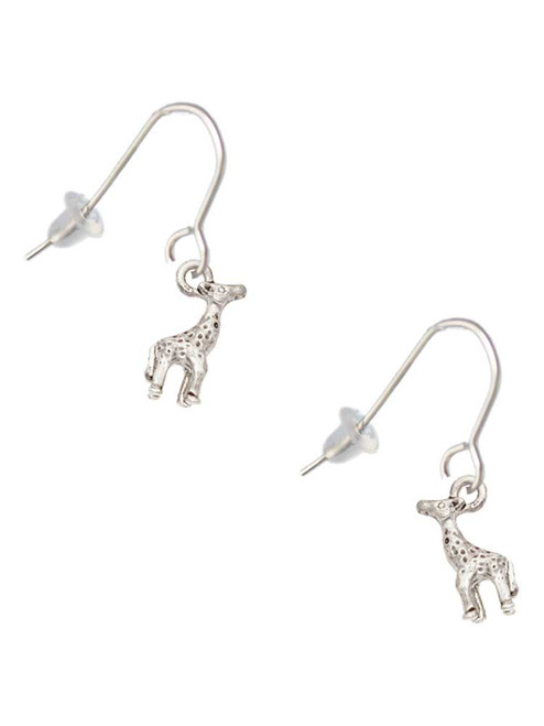 Mini Giraffe French Earrings