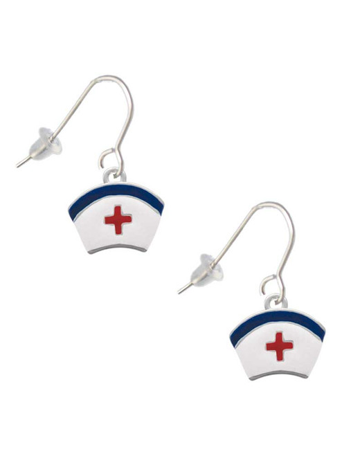 Nurse Hat French Earrings