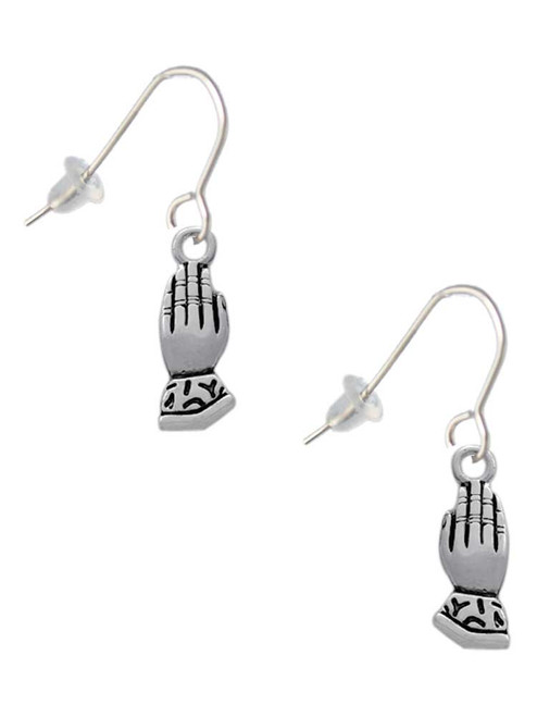 Praying Hands French Earrings