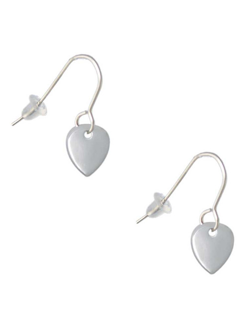 Mini Guitar Pick French Earrings