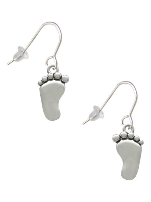 Foot French Earrings