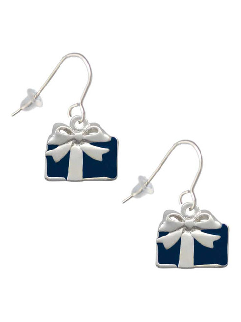 Blue Present French Earrings