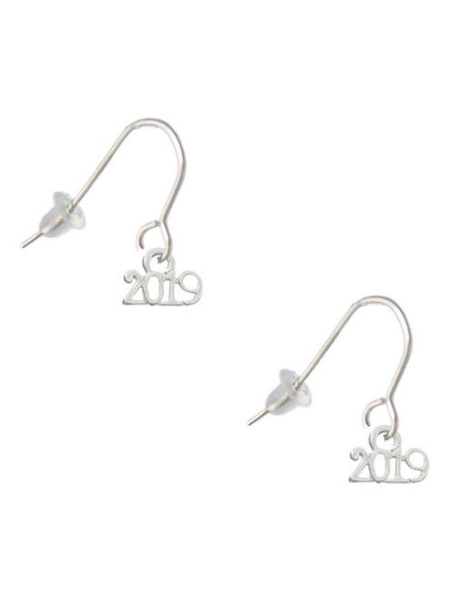 Mini Year 2019 French Earrings