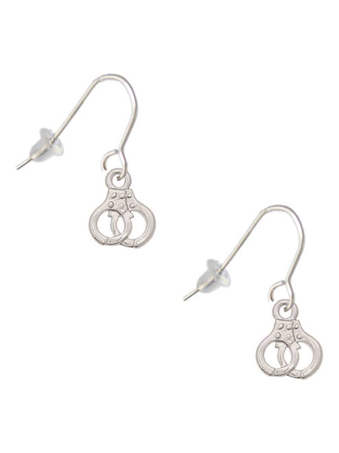 Mini Handcuffs French Earrings