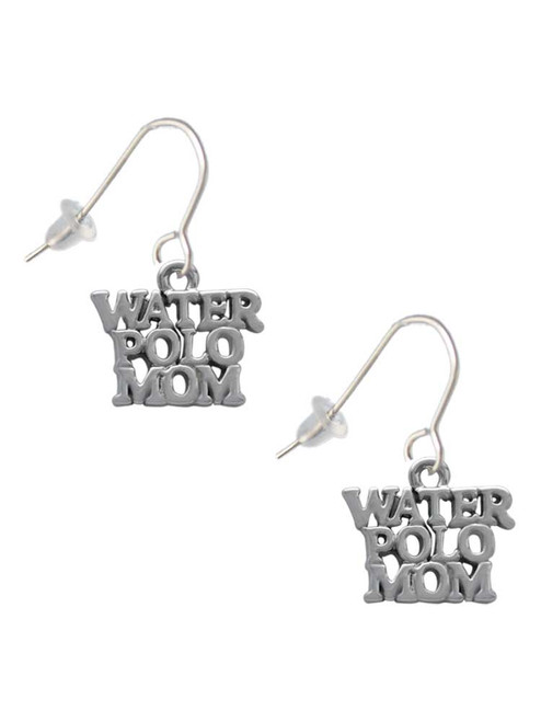 Water Polo Mom French Earrings