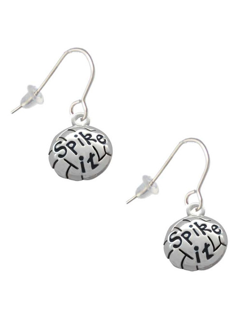 Volleyball - ''Spike It'' French Earrings