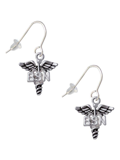Caduceus - BSN French Earrings