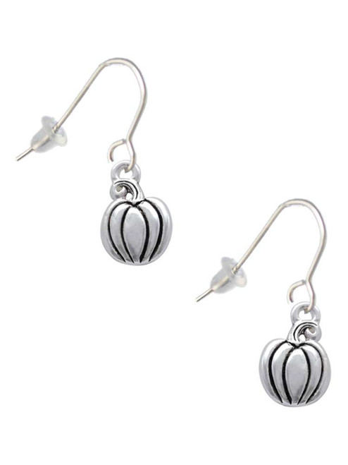 Small Pumpkin French Earrings