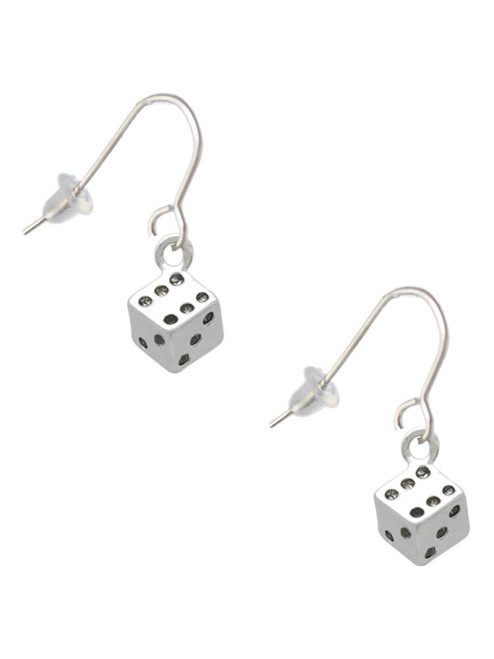 Dice French Earrings