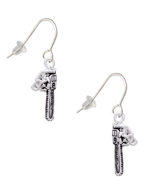 Chainsaw French Earrings