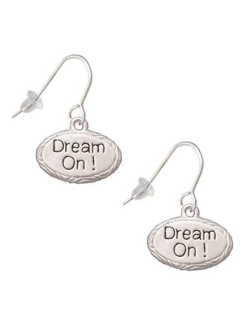 Dream On Oval French Earrings