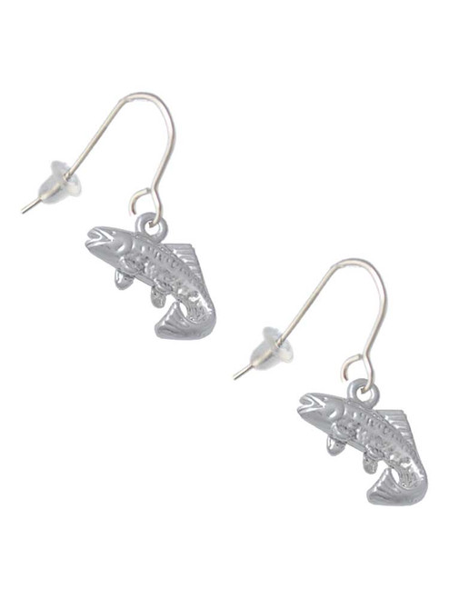 Jumping Trout French Earrings