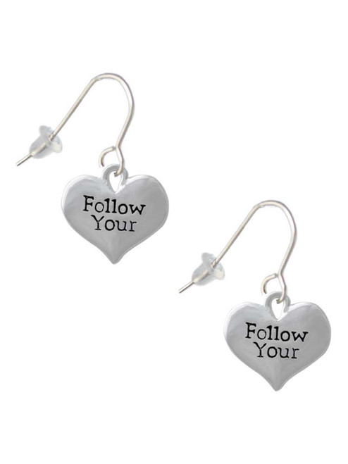 Follow Your Heart French Earrings