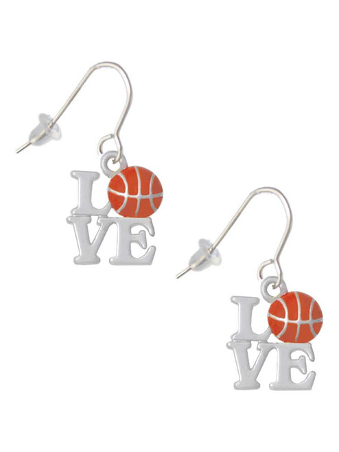 Love with Basketball French Earrings