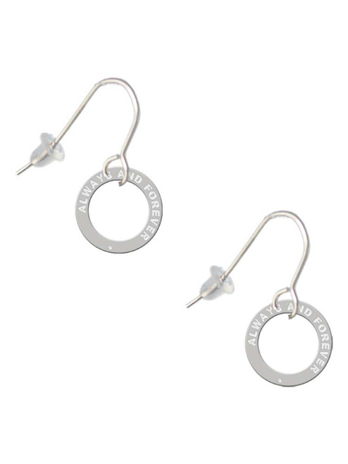 Always and Forever Eternity Ring French Earrings