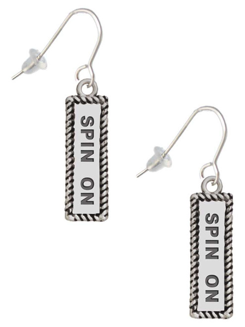 Spin On French Earrings