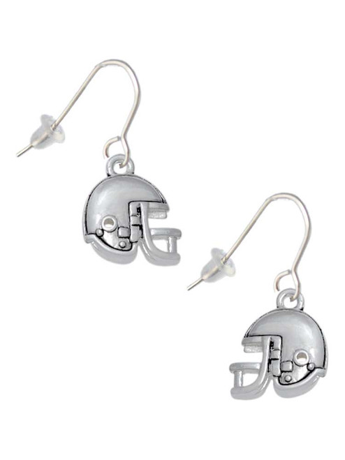 Football Helmet - 2 Sided French Earrings