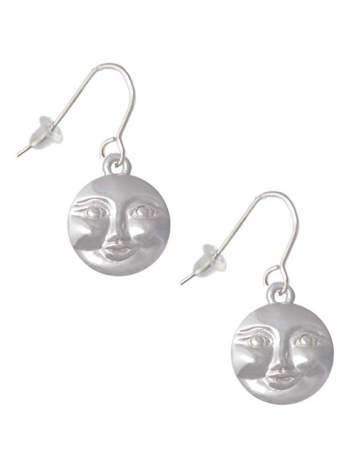 Happy Moon French Earrings