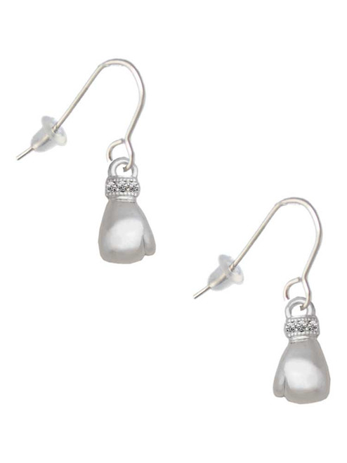 Small Boxing Glove French Earrings