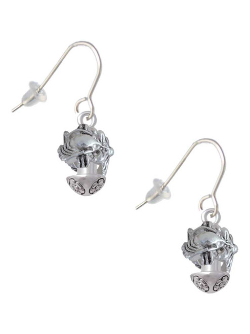 Mermaid & Lobster Spinner French Earrings