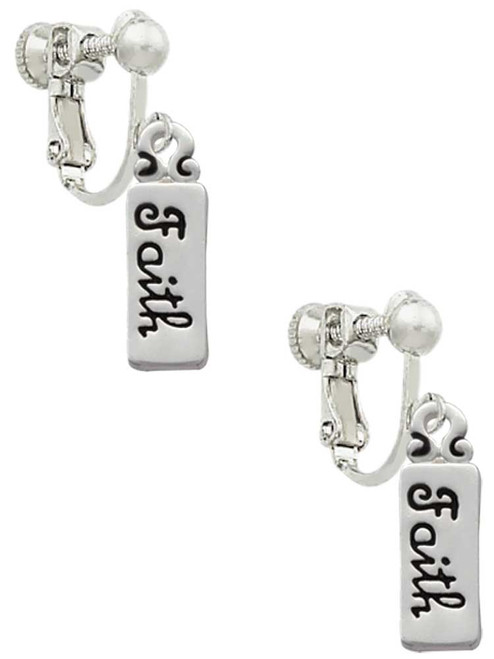 Faith Clip On Earrings