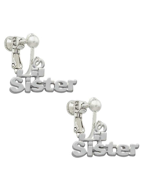 Lil Sister Clip On Earrings
