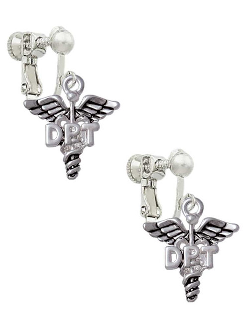 Caduceus - DPT Clip On Earrings